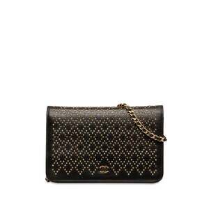 CHANEL Authentic Black Wallet